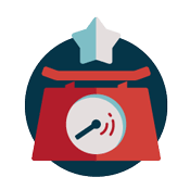 benefits icon scale