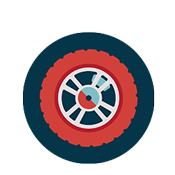 centralized icon tire