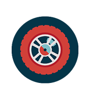 centralized icon tire