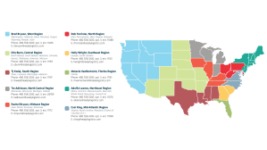 sales region map